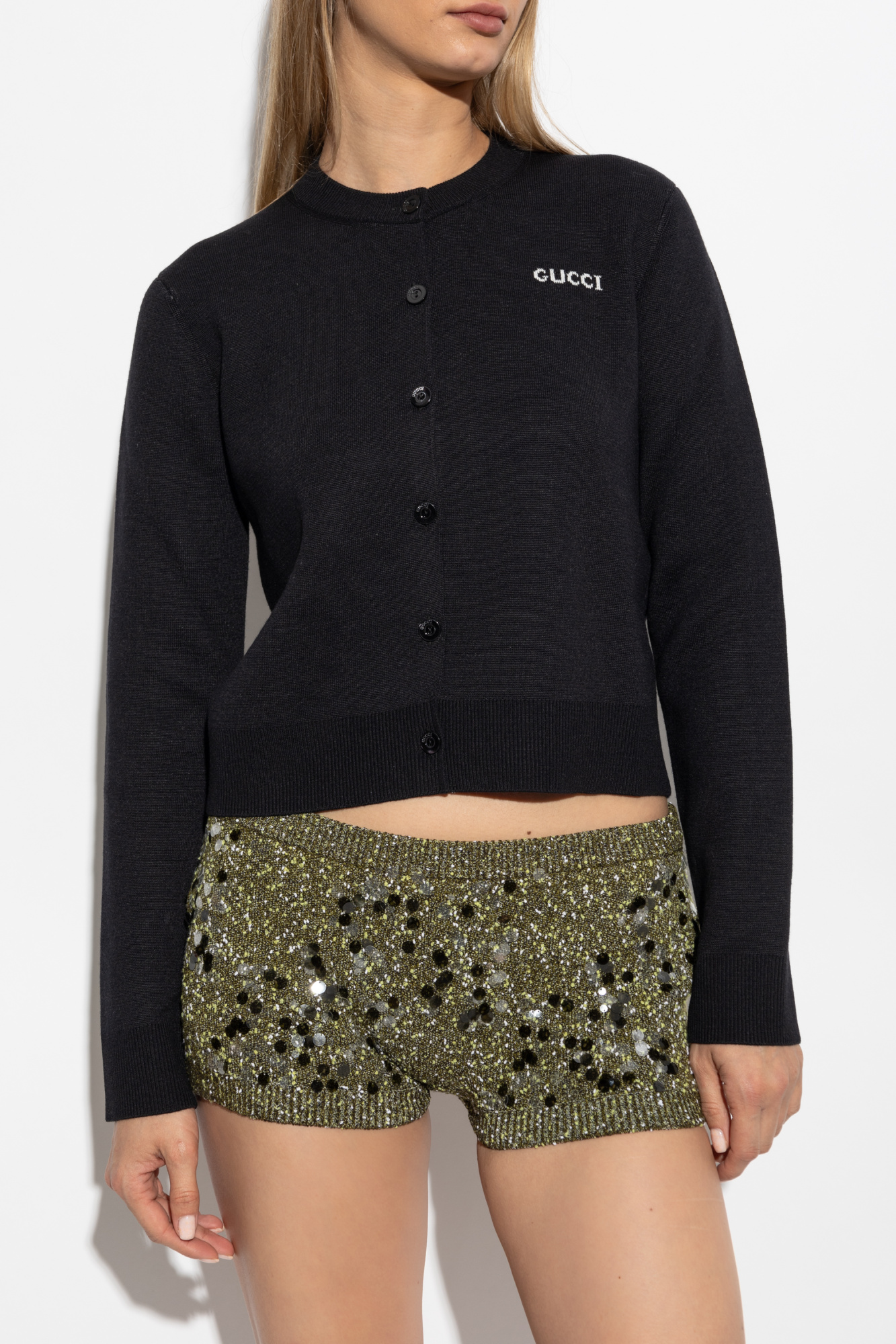 Gucci Cardigan with logo | Women's Clothing | Vitkac